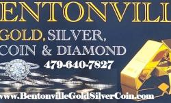 Bentonville Gold Silver Coin and Diamond